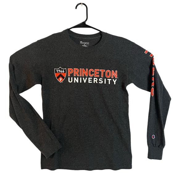Champion x Princeton Tigers Champion Long Sleeve Atheltic Apparel Sz S - Picture 1 of 6